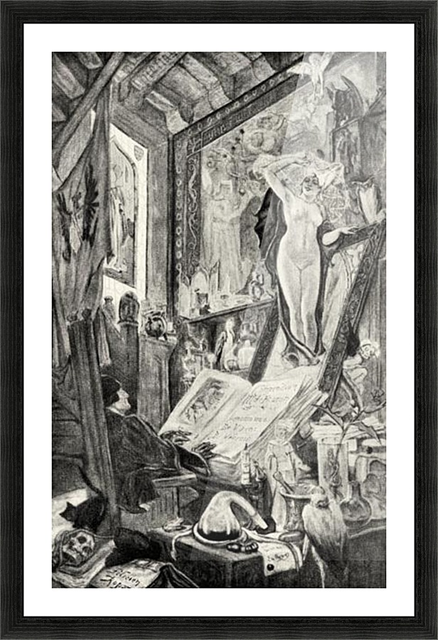 Bewitching Picture Frame print
