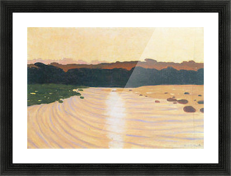 Evening scene Picture Frame print