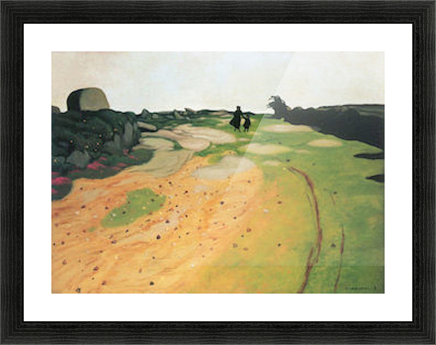 Landscape in Breton Picture Frame print