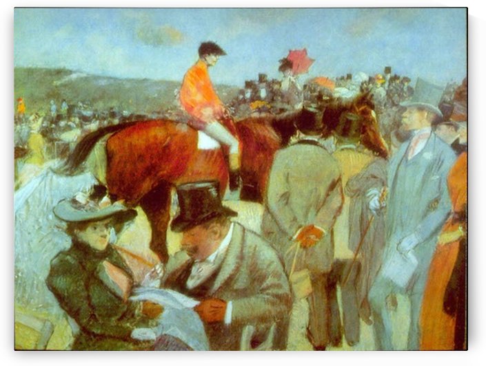 At the Races by Forain