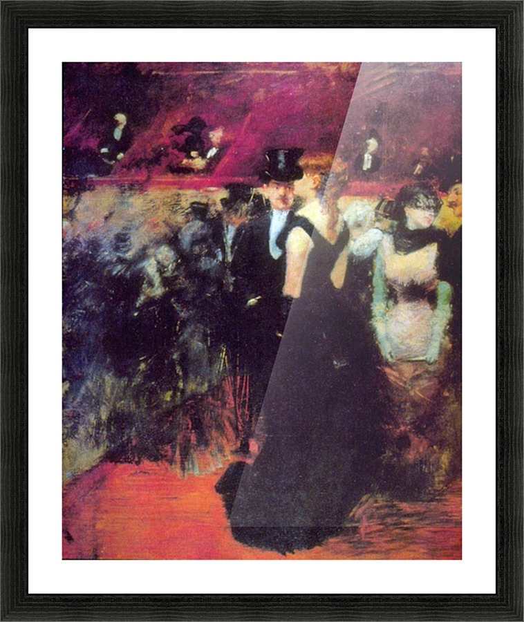 Paris Opera Picture Frame print