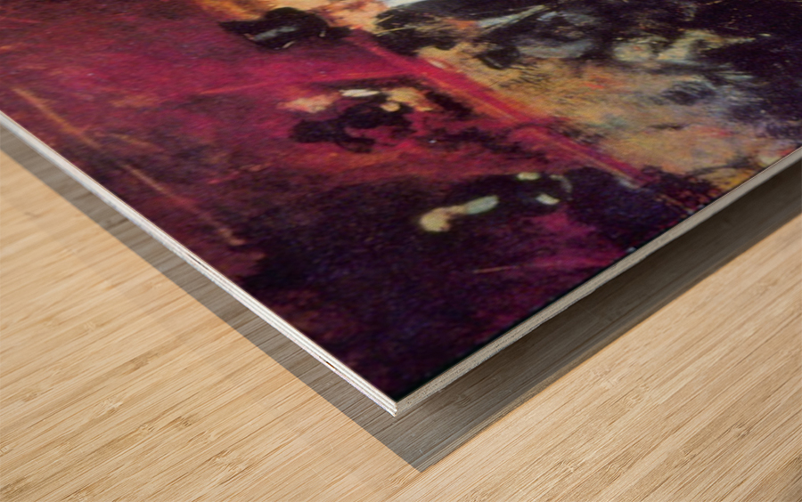 Paris Opera Wood print
