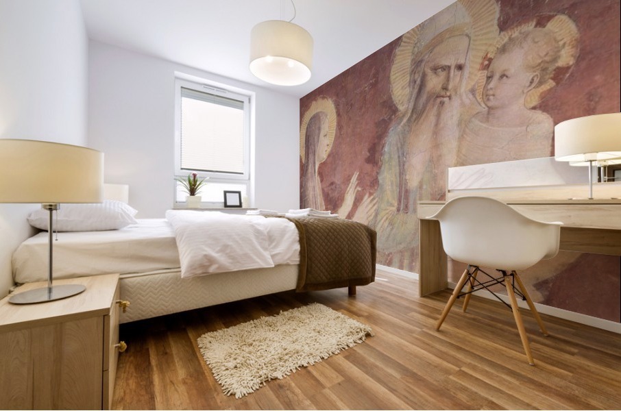 Holly scene Mural print