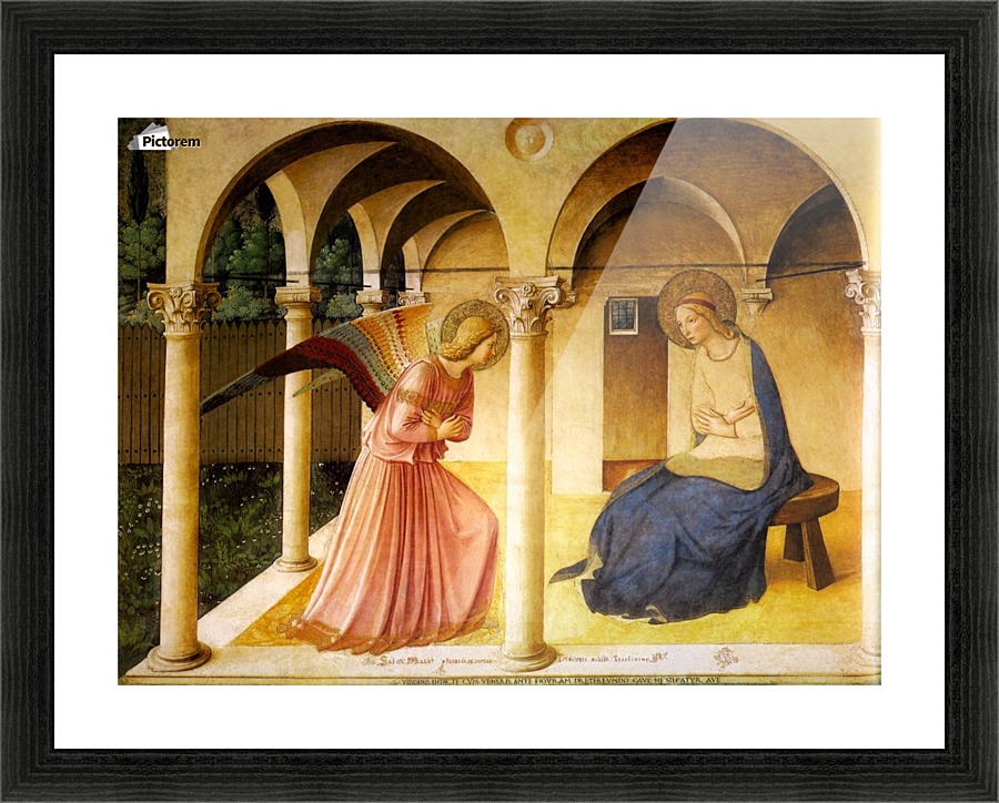 The Announcement Picture Frame print