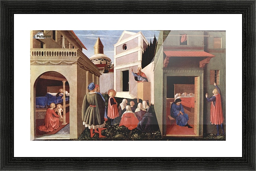 Public area Picture Frame print