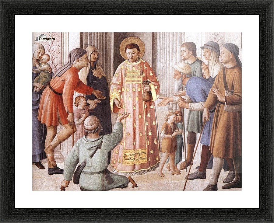 Pope Sixtus Picture Frame print