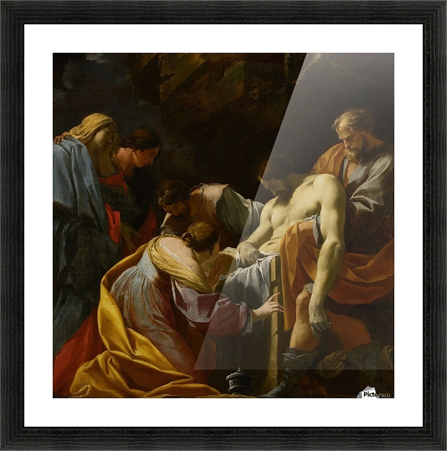 The Entombment Picture Frame print