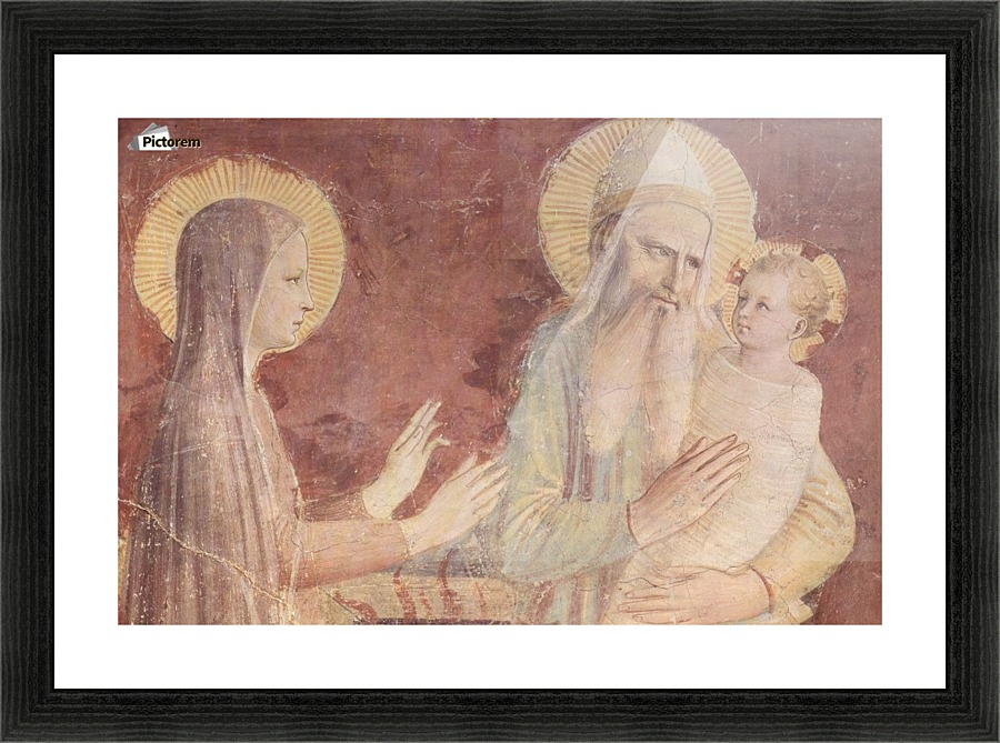 Holly scene Picture Frame print