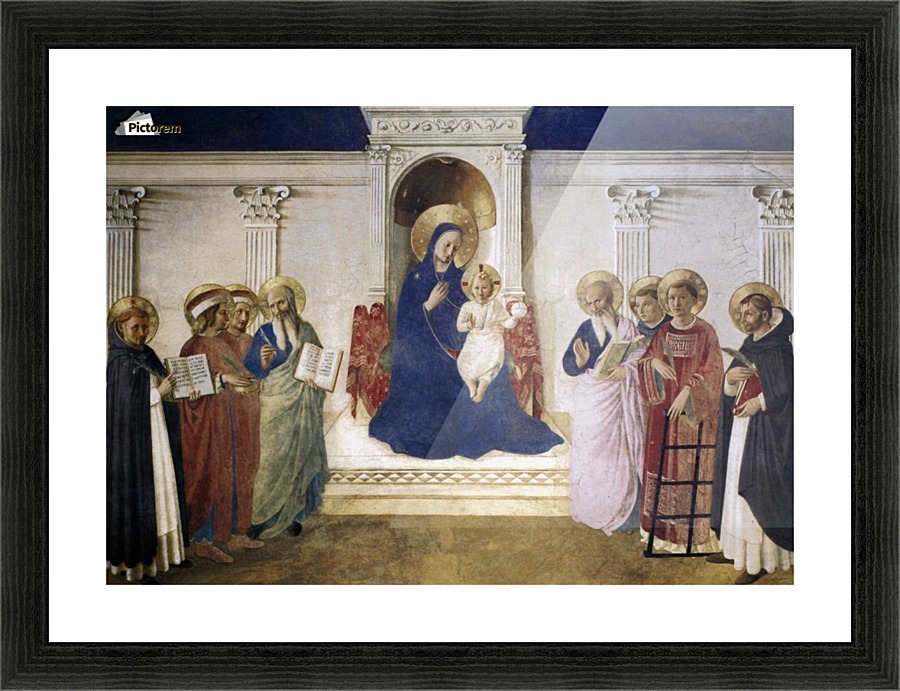 Sacred Conversation Picture Frame print