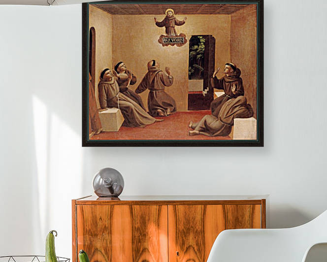 Apparition of St. Francis at Arles by Fra Angelico