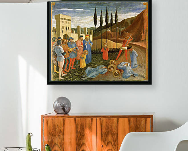 Public execution by Fra Angelico
