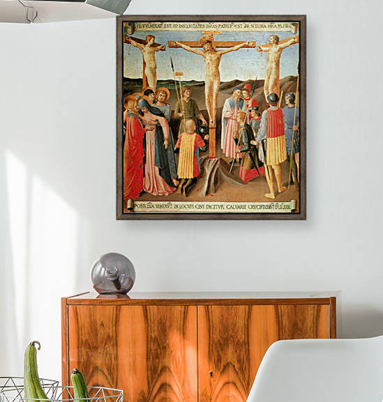 Armadio degli Argenti, Crucifixion by Fra Angelico