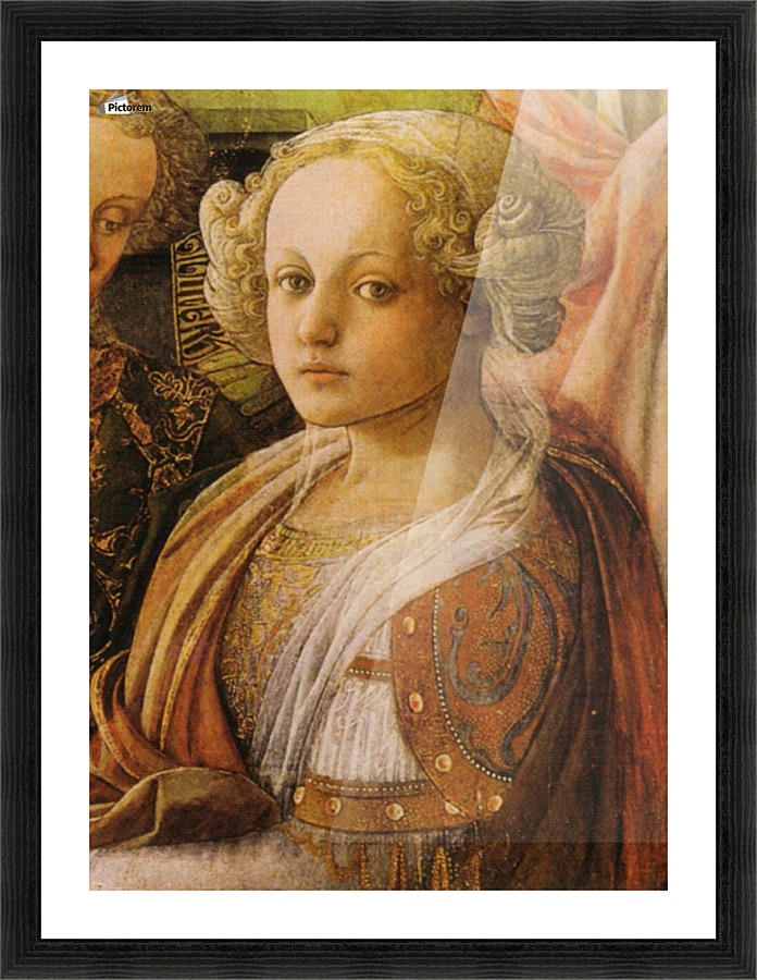 The queen Picture Frame print