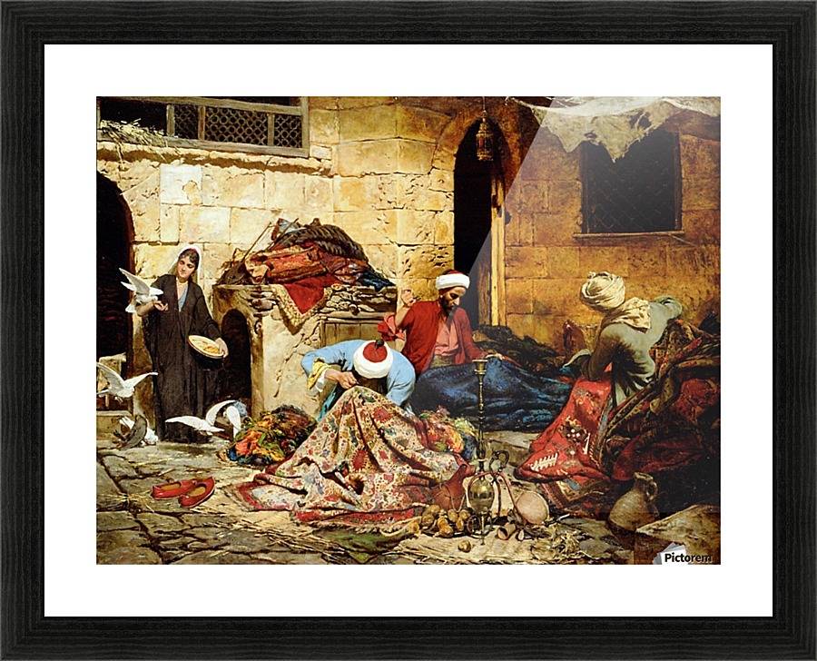 Carpet menders Picture Frame print