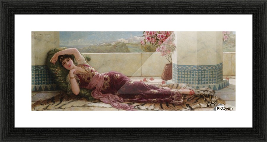Effeminate Poses Picture Frame print