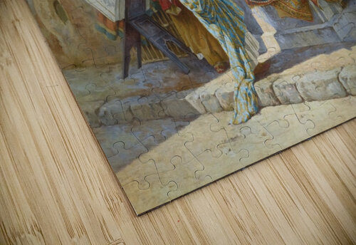 Buying a carpet Francesco Ballesio puzzle