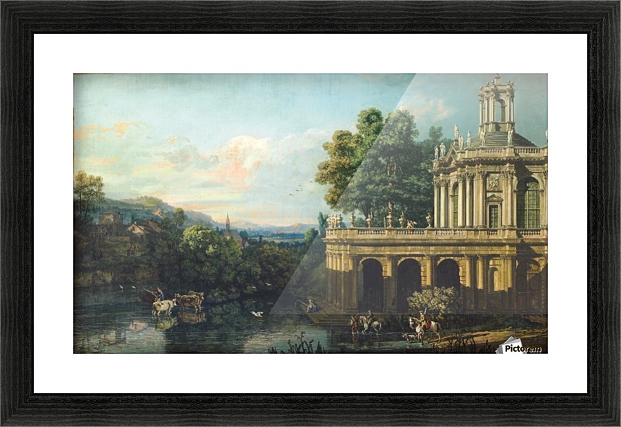 An Architectural Caprice Picture Frame print