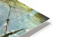 Schiffe im Meeresgewitter HD Metal print