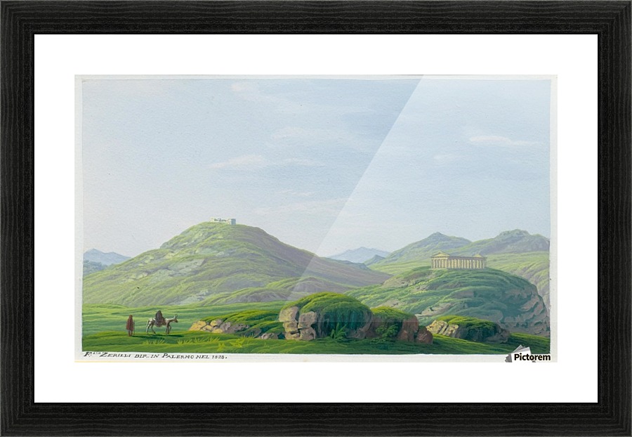 Segesta 1828 Picture Frame print