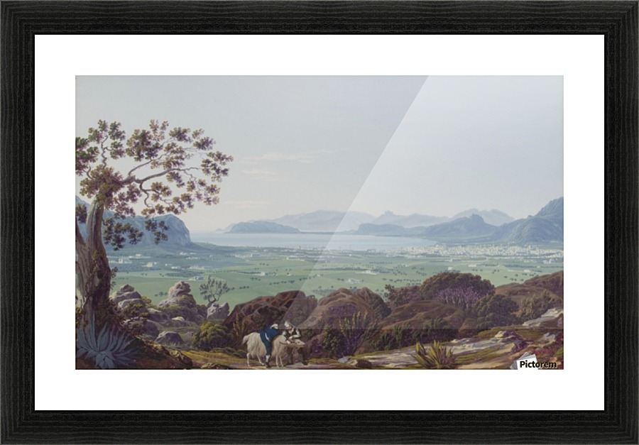 Palermo 1793 Picture Frame print