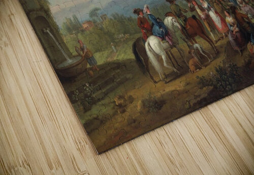 The country wedding Francesco Zuccarelli puzzle