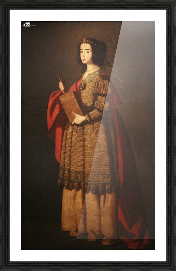 St. Engracia Picture Frame print