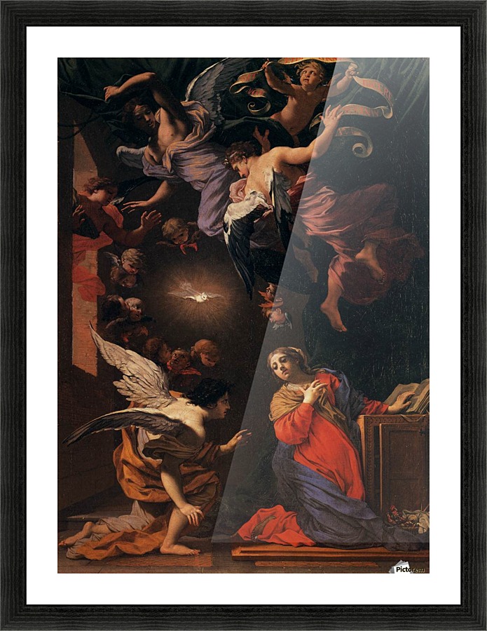 Annunciation Picture Frame print