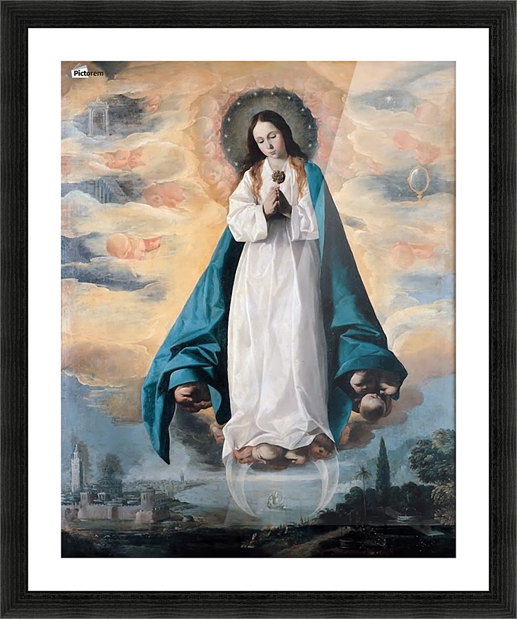 The Immaculate Conception Picture Frame print