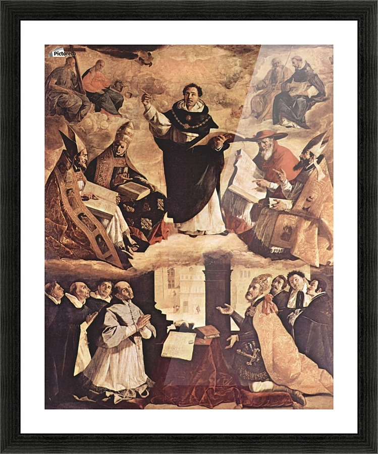 Saint Thomas Aquinas Picture Frame print