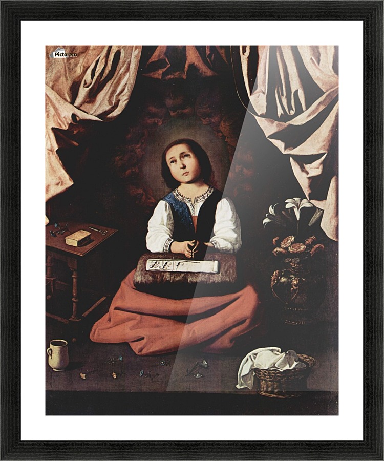 The Young Virgin Picture Frame print