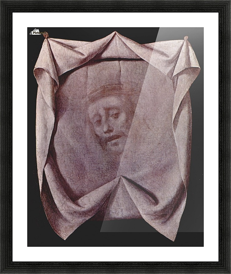 The Holy Face Picture Frame print