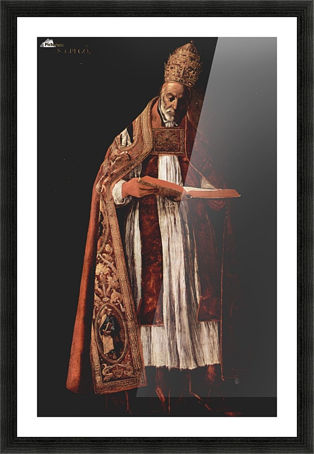 St. Gregory Picture Frame print