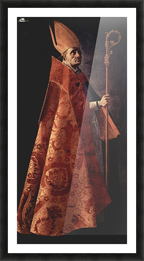 St. Ambrose Picture Frame print