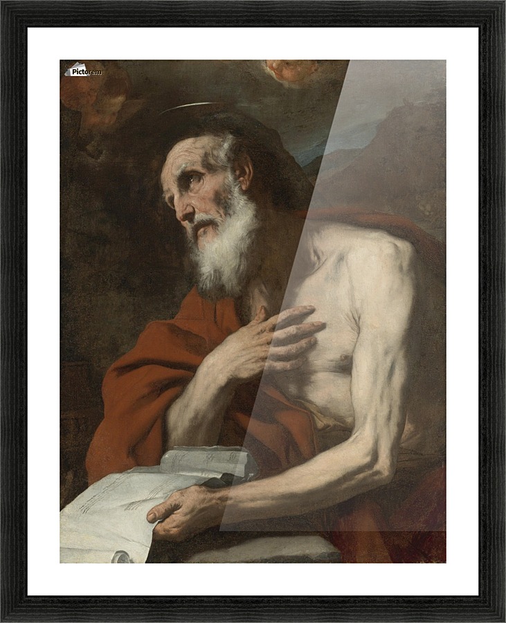 Saint Jerome Picture Frame print