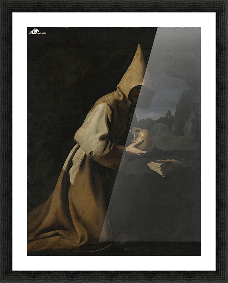 Francisc de Asisi Picture Frame print