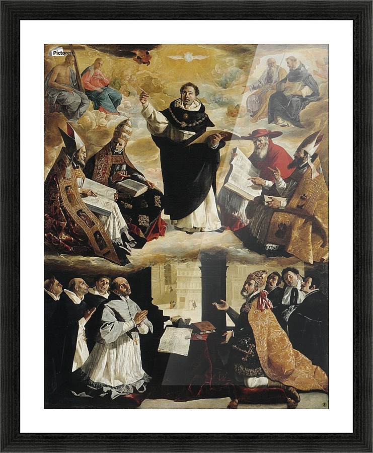 St Thomas Aquinas Picture Frame print