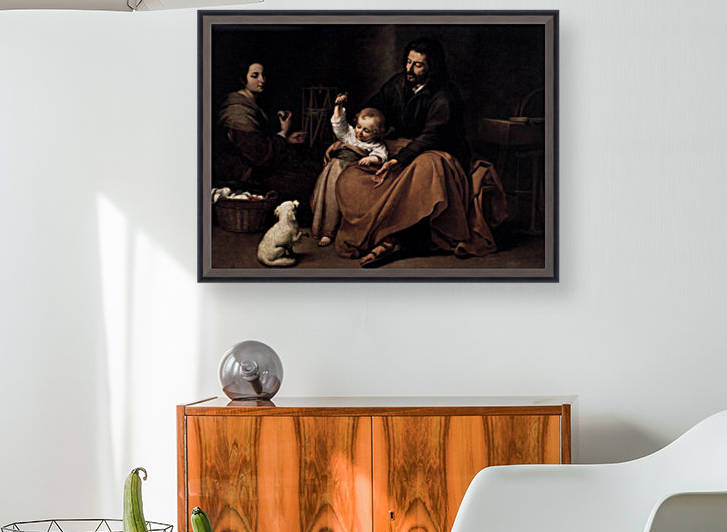 The Holy Family with St Catherine by Francisco de Zurbaran