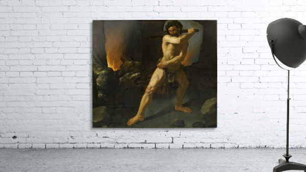 Hercules fighting Cerberus Wall Preview