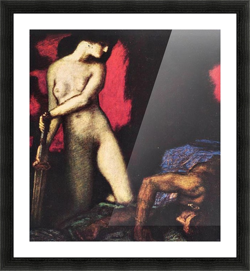 Judith and Holofernes Picture Frame print
