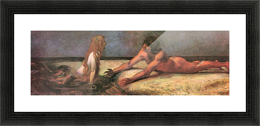 Mermaid Picture Frame print