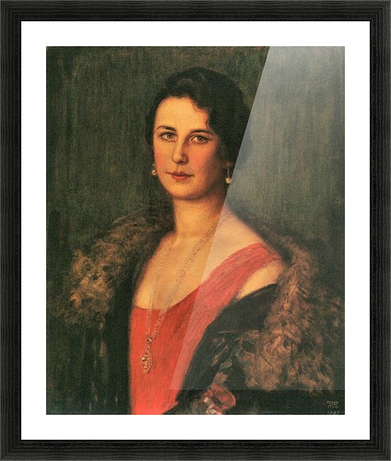 Mrs. Patzak Picture Frame print