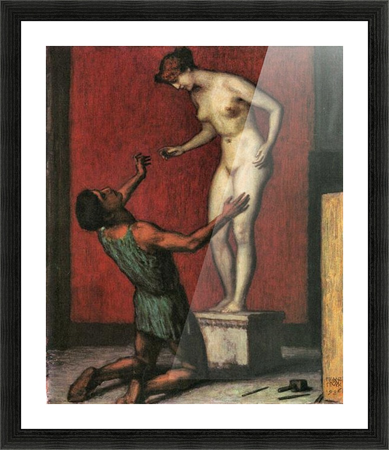 Pygmalion Picture Frame print