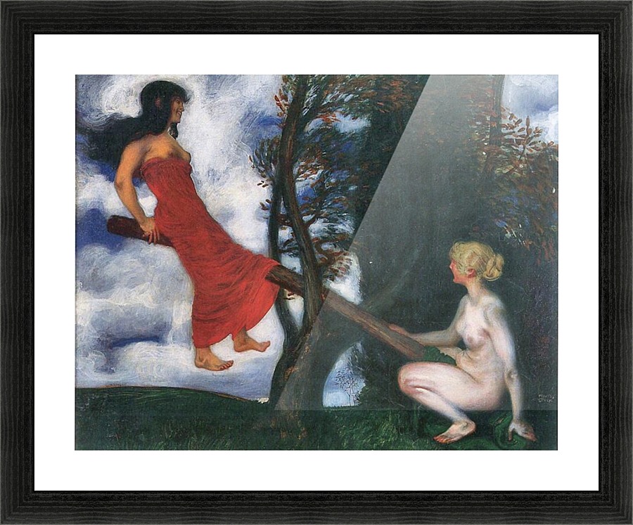 The jack Picture Frame print