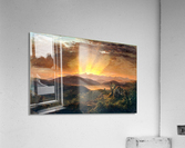 Sunrise on a valey Acrylic Print