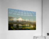 A distant volcano Acrylic Print