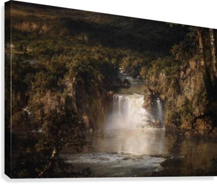 El corazon de Los Andes Canvas Print