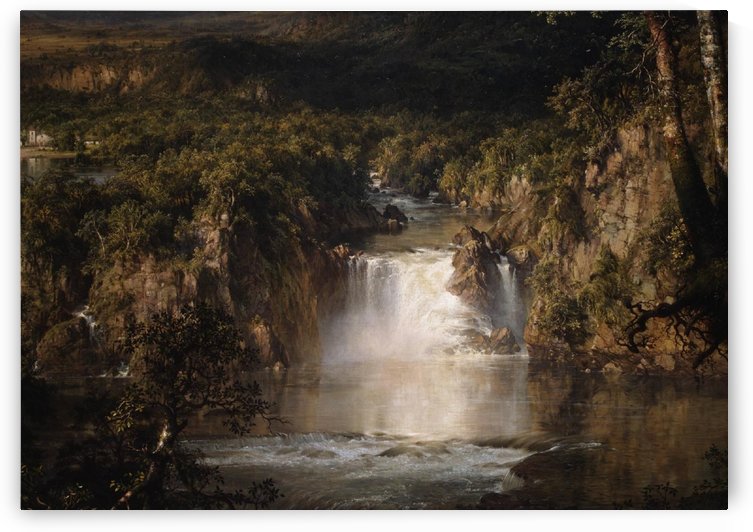 El corazon de Los Andes by Frederic Edwin Church