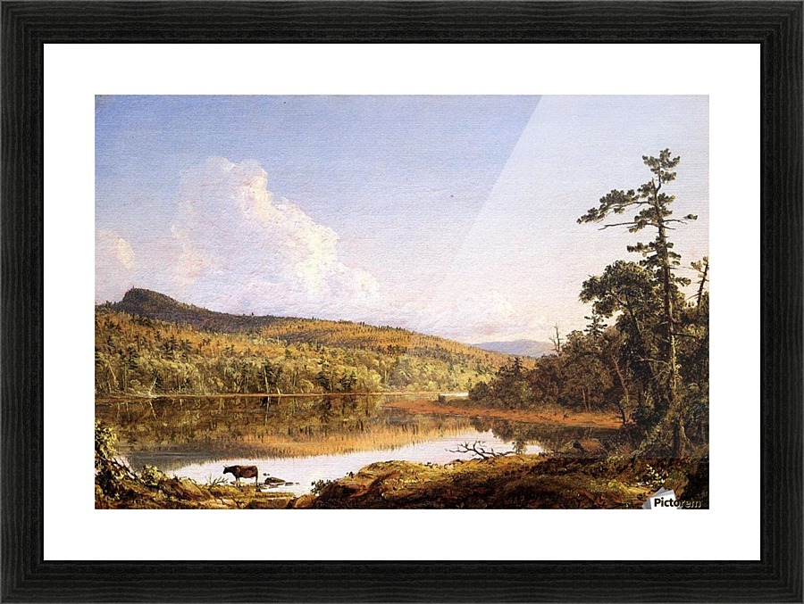 North Lake Picture Frame print