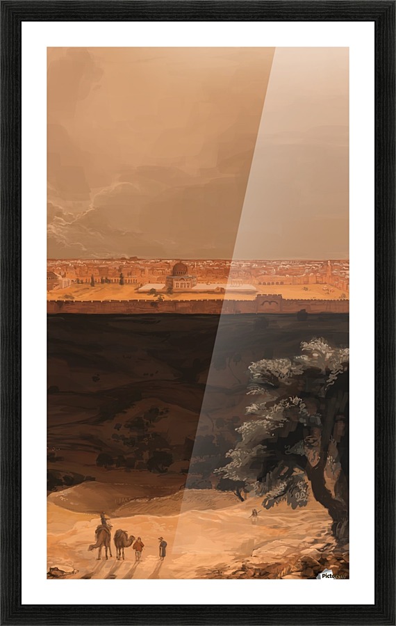 Jerusalem Picture Frame print