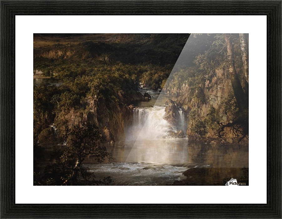 El corazon de Los Andes Picture Frame print